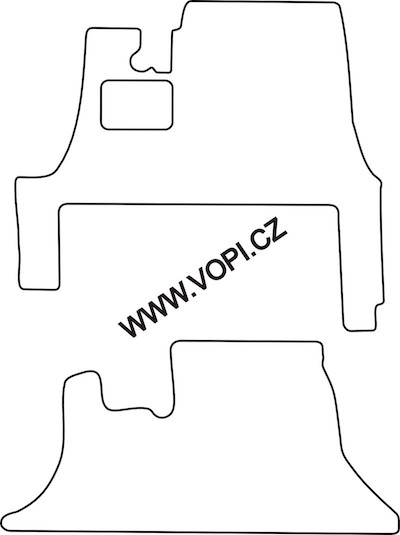 Textil-Autoteppiche Peugeot J5 bus Autofit (3609)